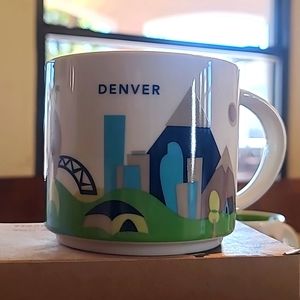 Starbucks DENVER "You Are Here" mug